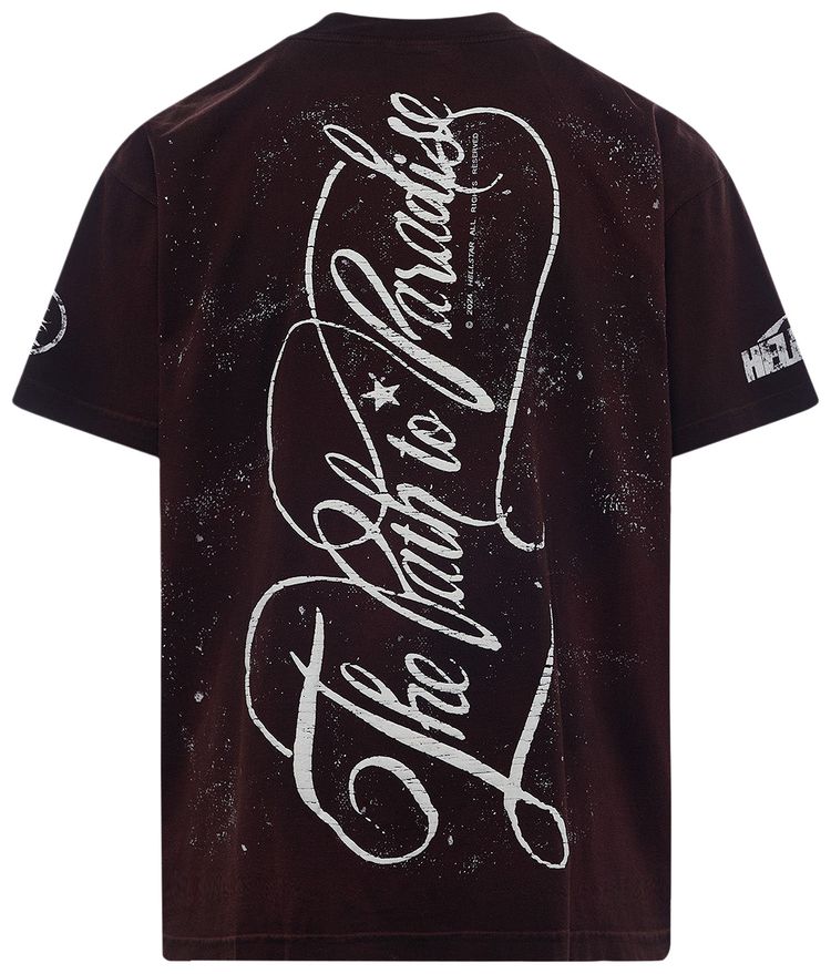 Hellstar Cherubs T Shirt Brown