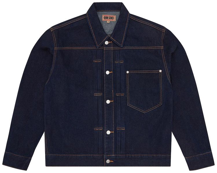 Corteiz Type II Frayed Denim Jacket Indigo