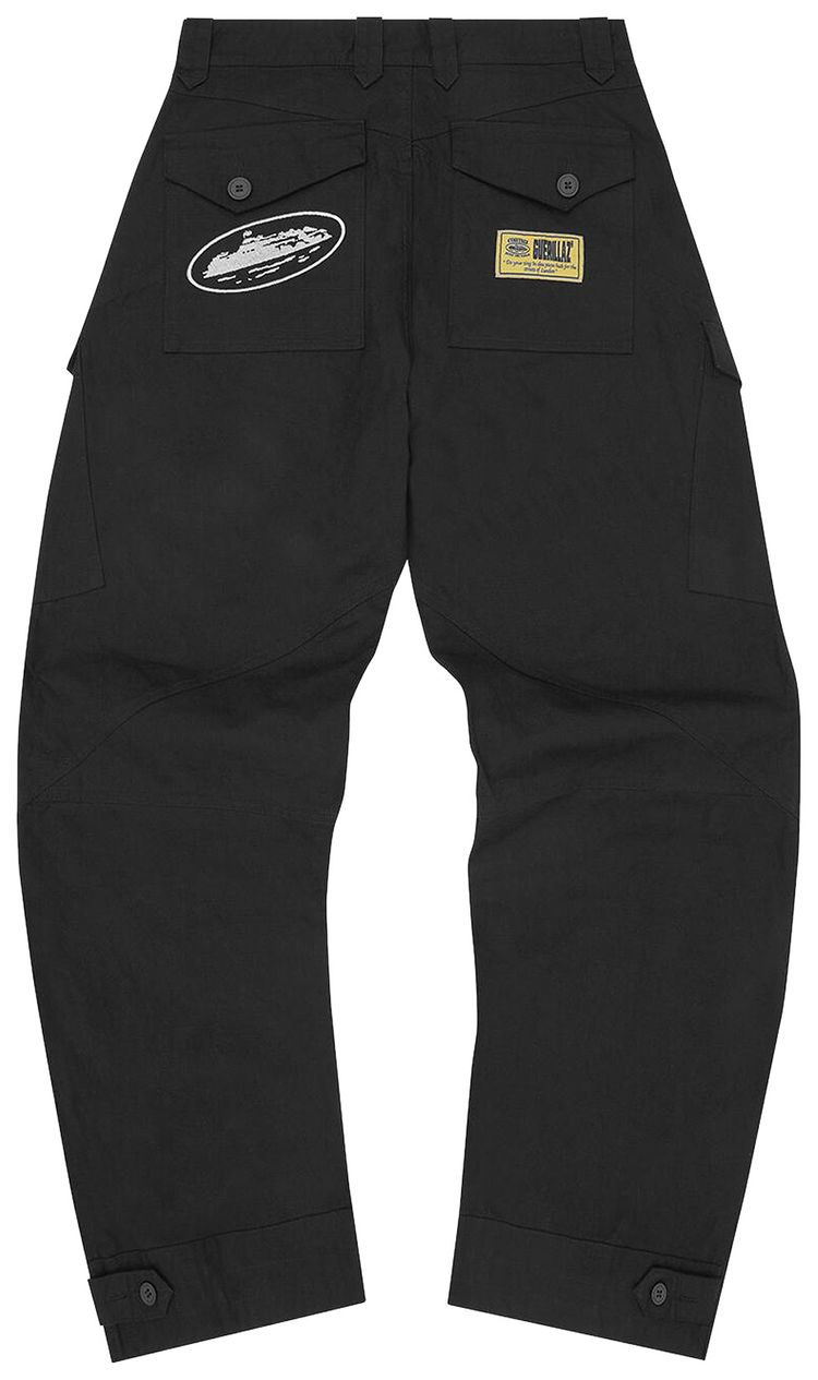 Corteiz Storm Cargo Pants V2 Black