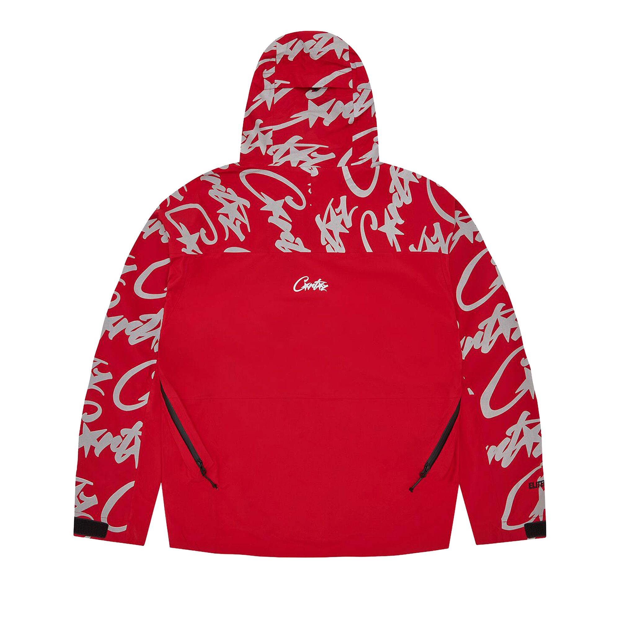 Buy Corteiz Elitework Waterproof Shell Jacket V2 'Red