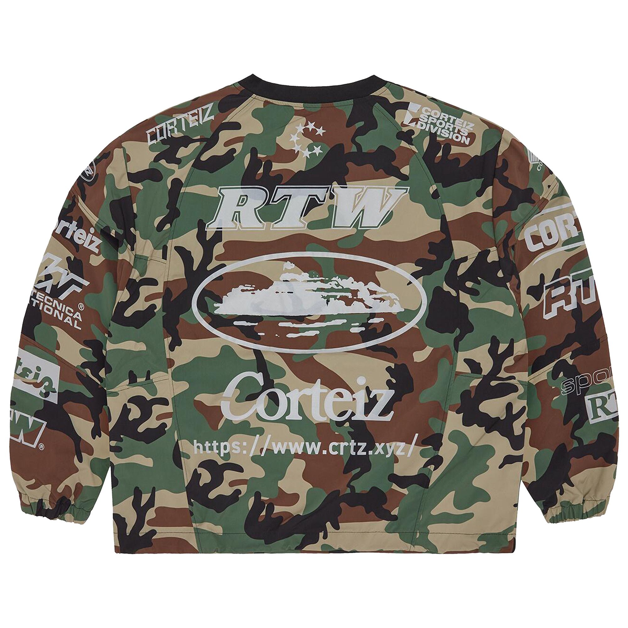 スケートボード CORTEIZ SPONSORS TRAINING PULLOVER Buy Corteiz Sponsors Training Pullover 'Black' - 07892