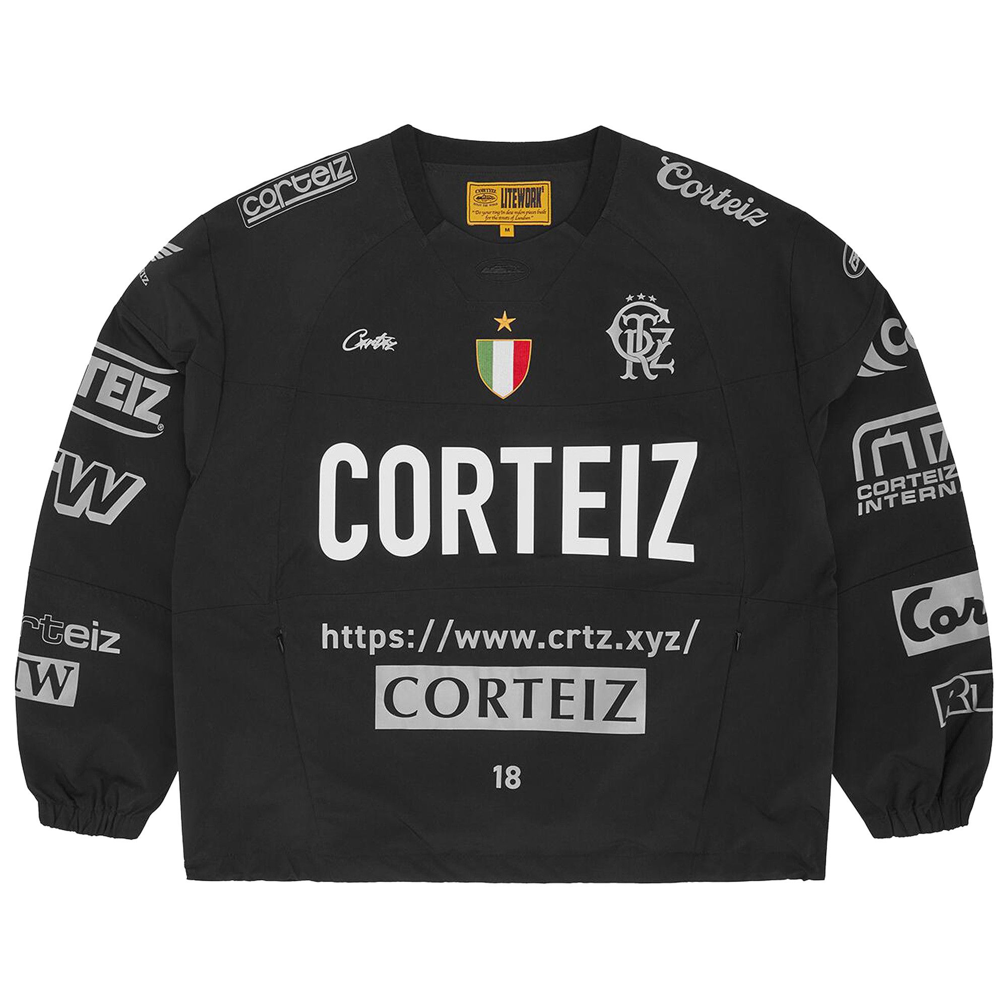 注目ショップ Buy Corteiz Sponsors Training Pullover 'Black' - 07892 スケートボード