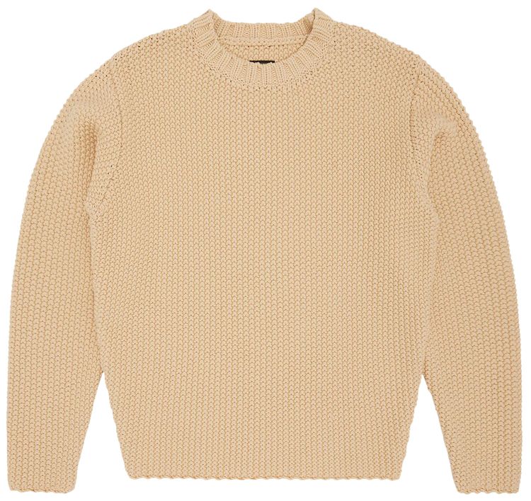 Corteiz Heavy Knit Royale Sweater Natural