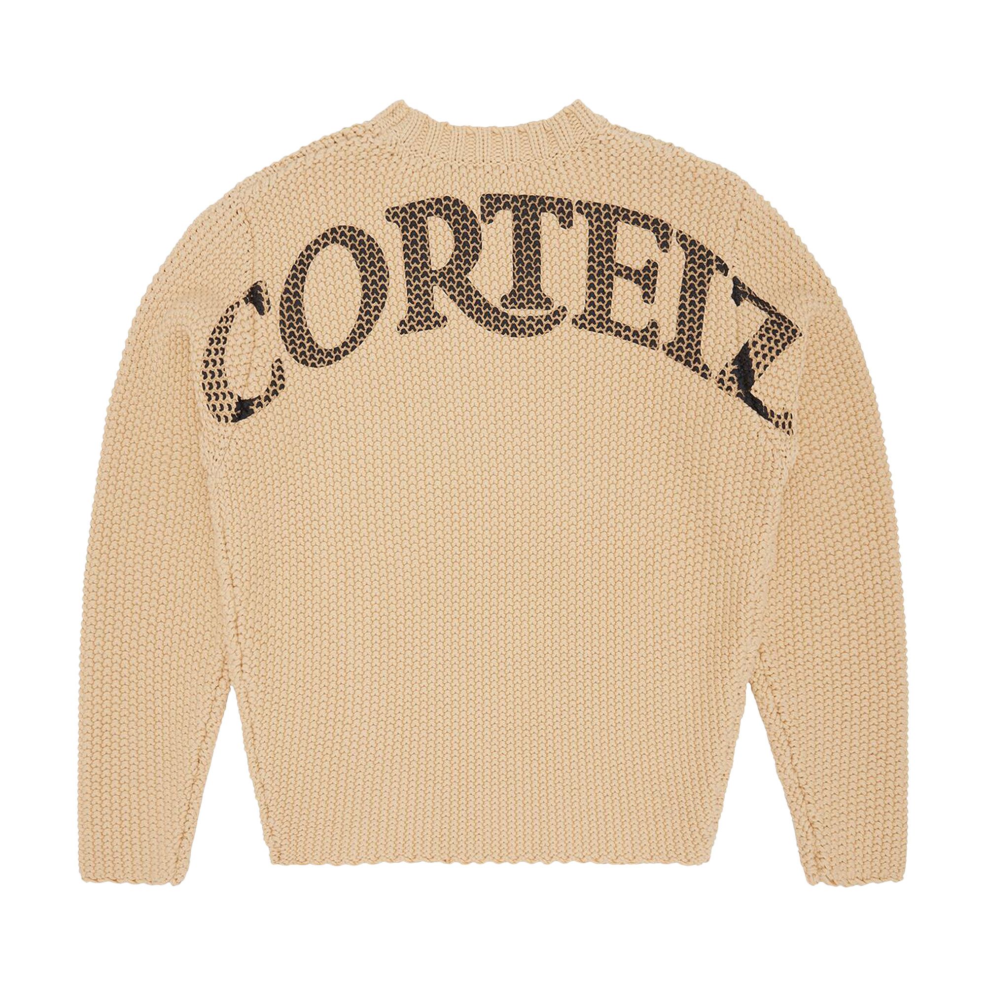 Buy Corteiz Heavy Knit Royale Sweater 'Natural' - 07892