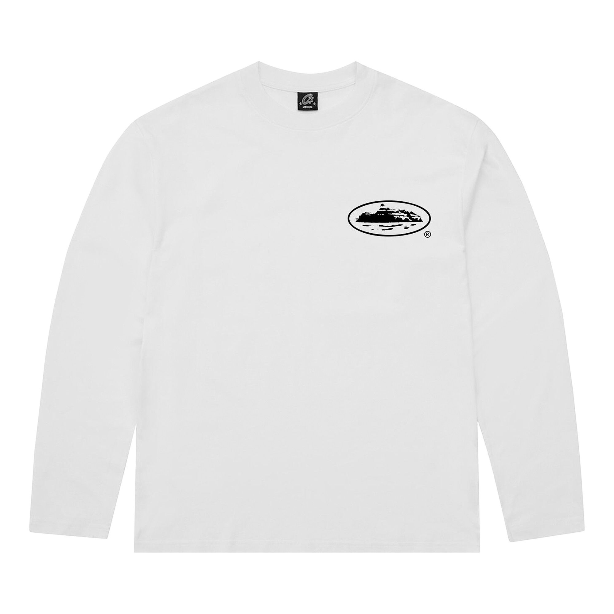 Buy Corteiz OG Island Long-Sleeve Tee 'White' - 07892