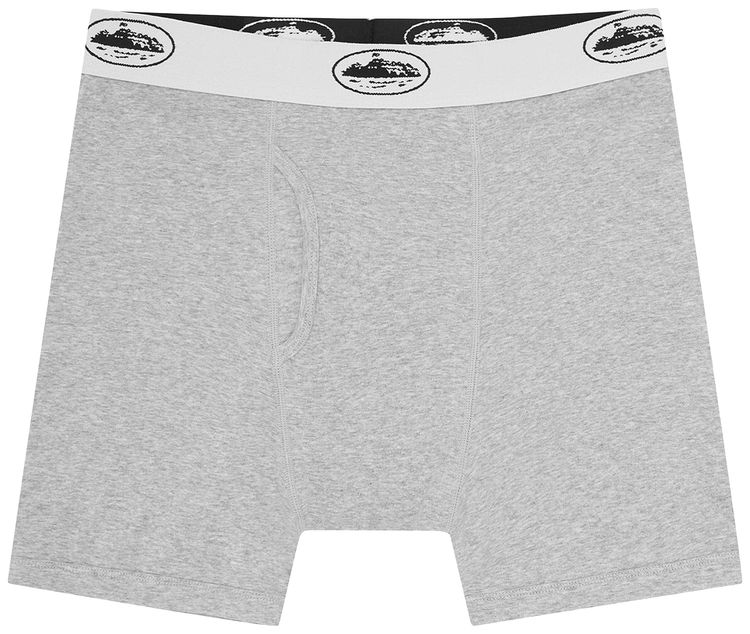 Corteiz Alcatraz Boxers 3 Pack Grey