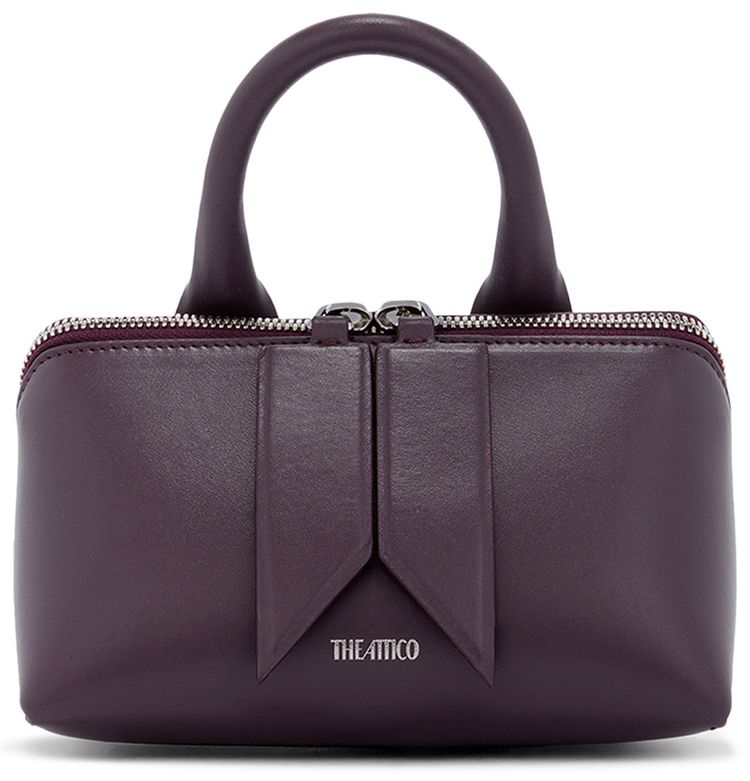 The Attico Friday Mini Bag Plum
