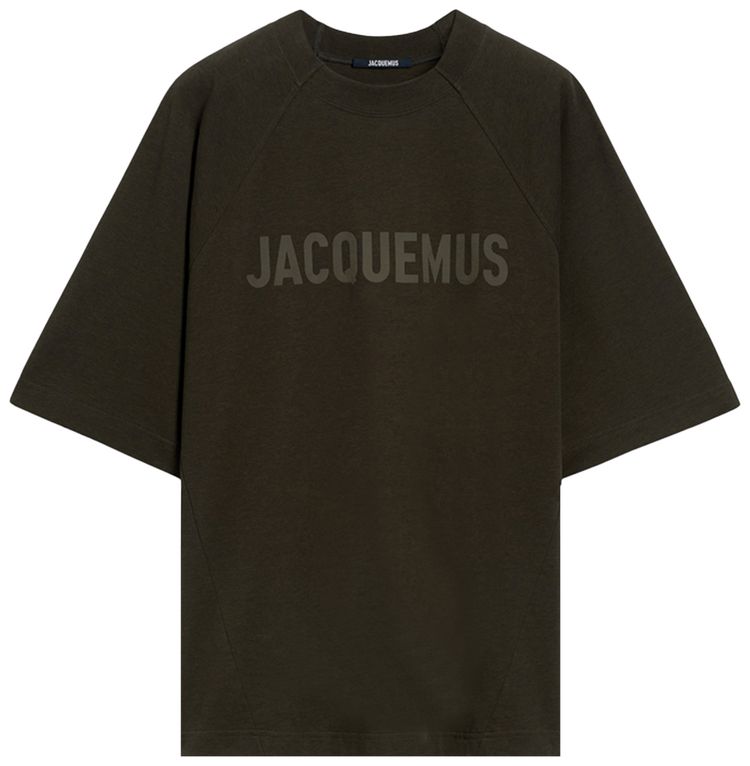 Jacquemus Le T Shirt Typo MulticolorBrown