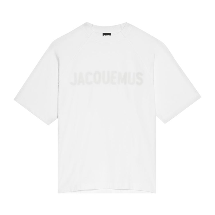 Jacquemus Le T Shirt Typo White