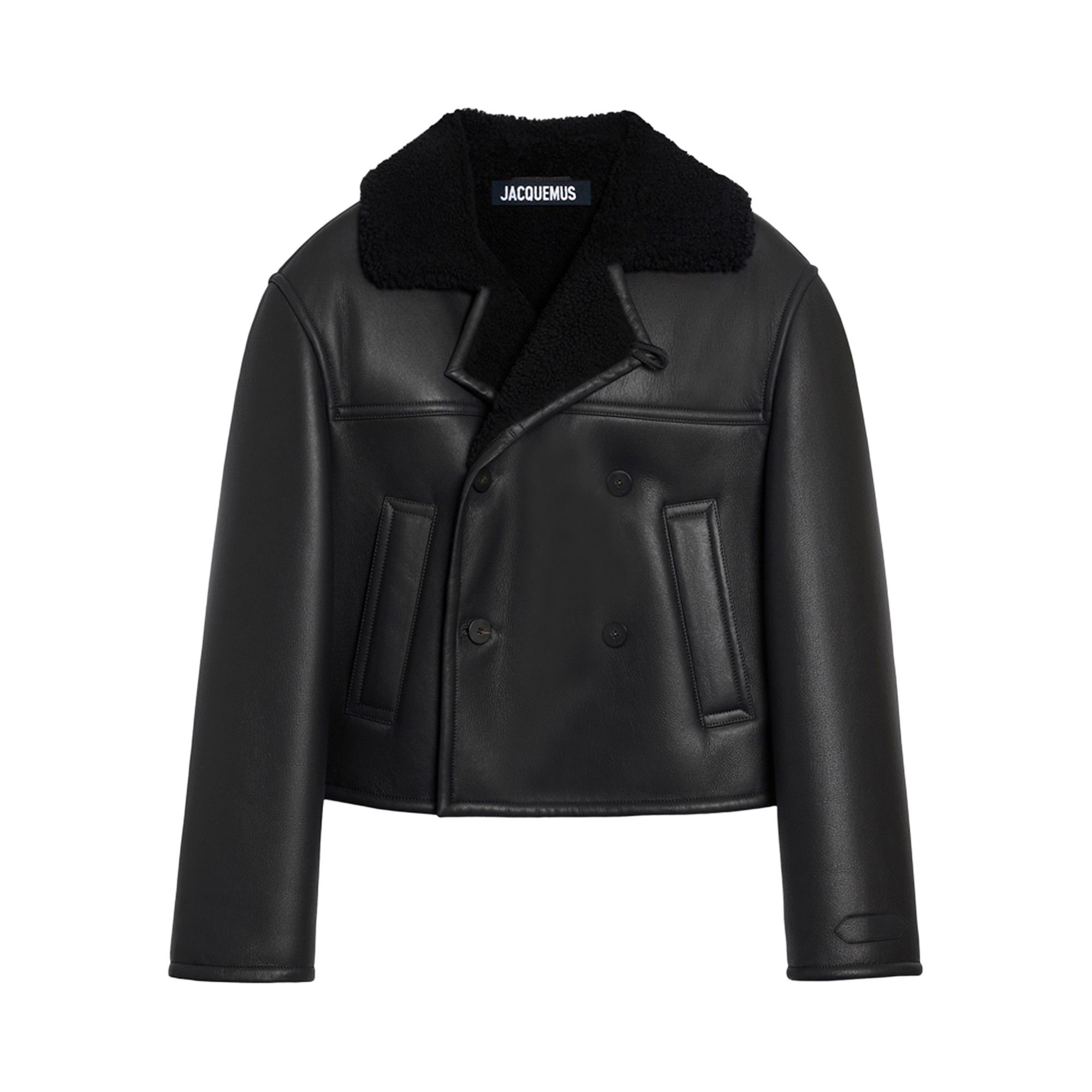 Buy Jacquemus Le Blouson Marino 'Black' - 255CO059 1664 990 | GOAT