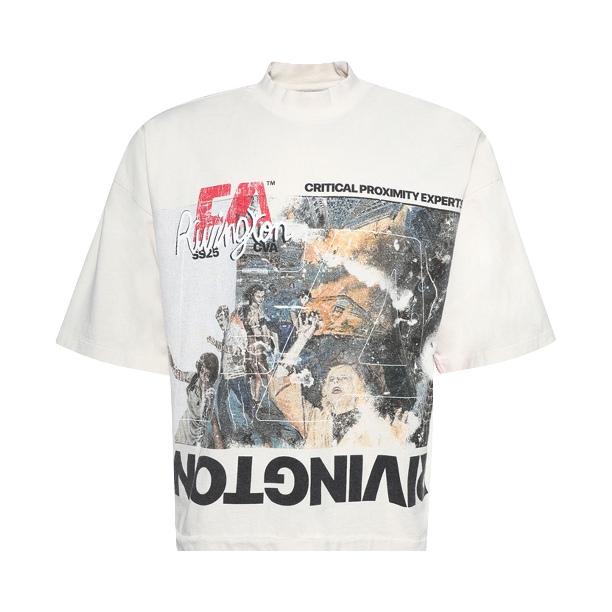 トップス RivingtonRoiRevis Buy RIVINGTON roi Rebis Critical Proximity Tee 'Max White' - CRPR