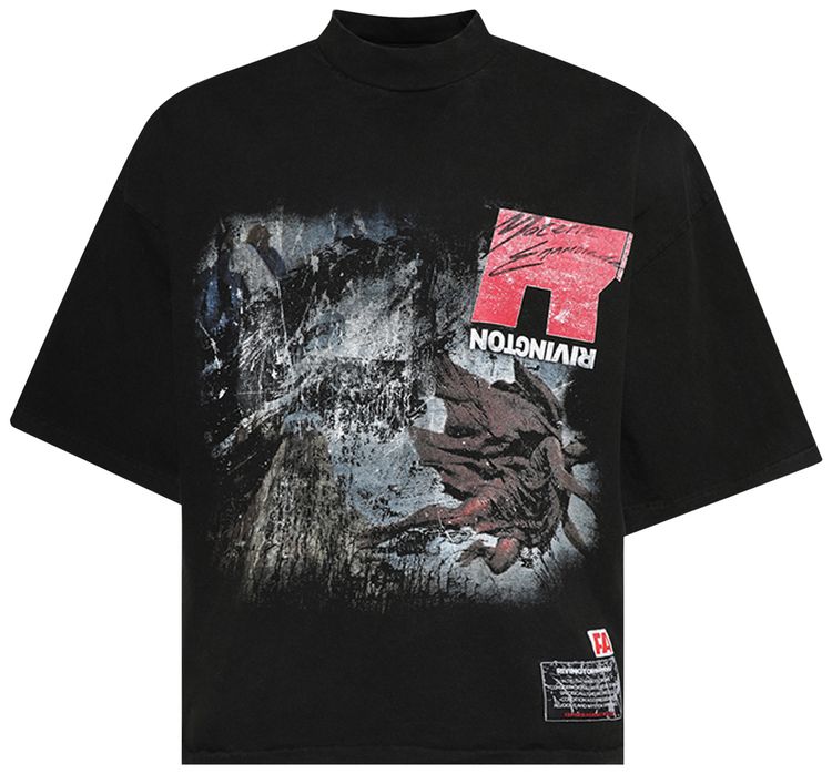 RIVINGTON roi Rebis It Was Written Tee Mechanic Black