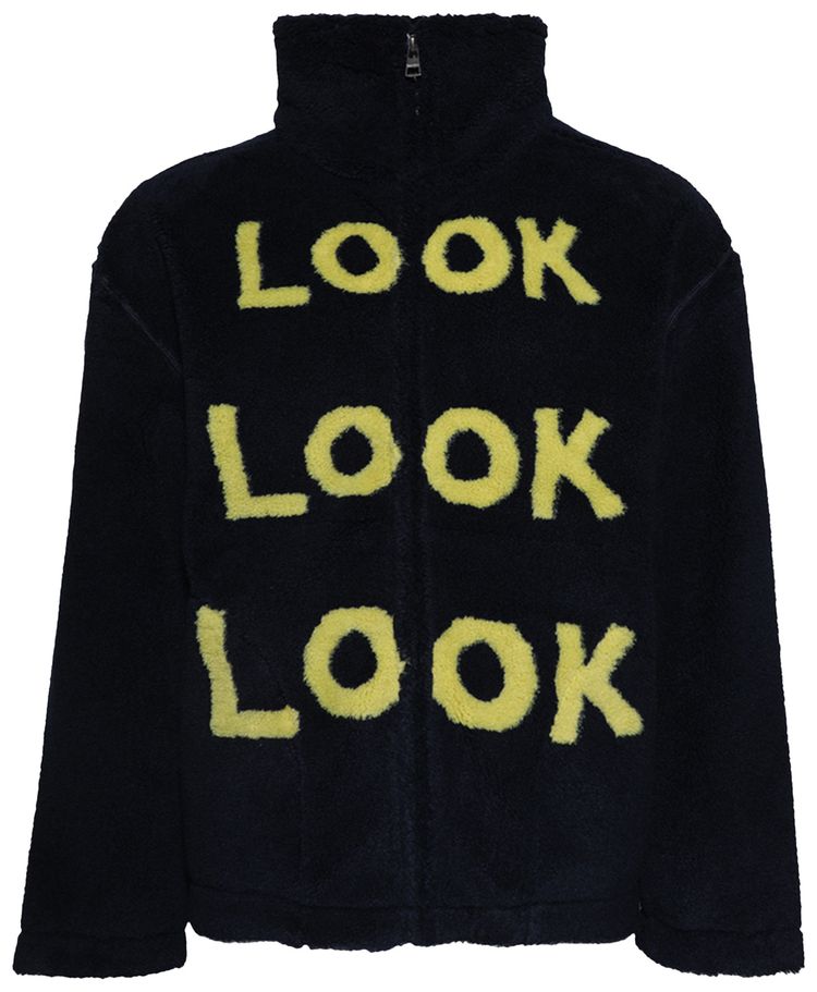 JW Anderson Zip Front Casual Jacket Navy