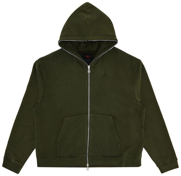 Air Jordan x Travis Scott Full Zip Hoodie Cargo Khaki