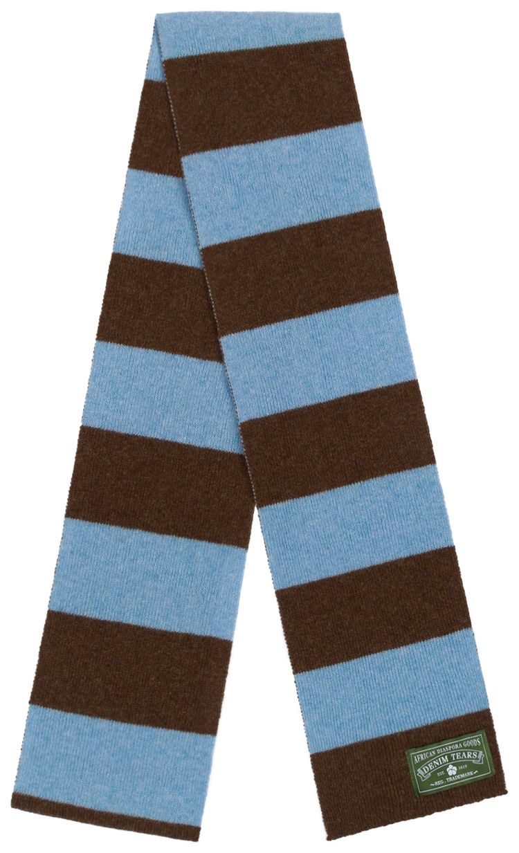 Denim Tears Lizzie Scarf Blue