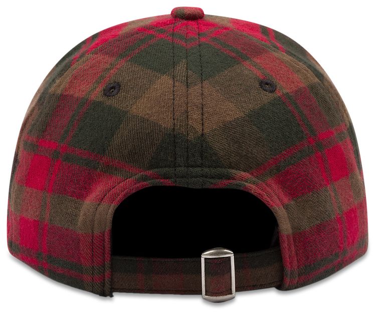Denim Tears Tartan ADG Cap Red Plaid