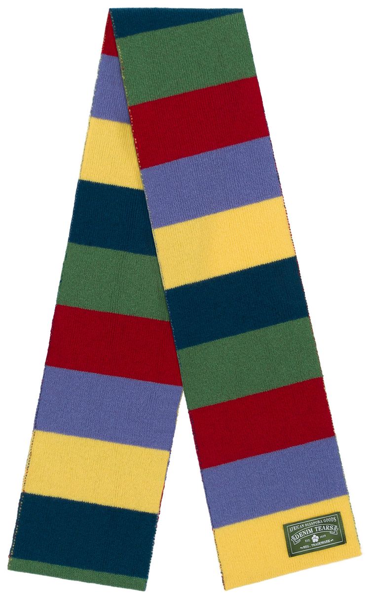 Denim Tears Lizzie Scarf Red