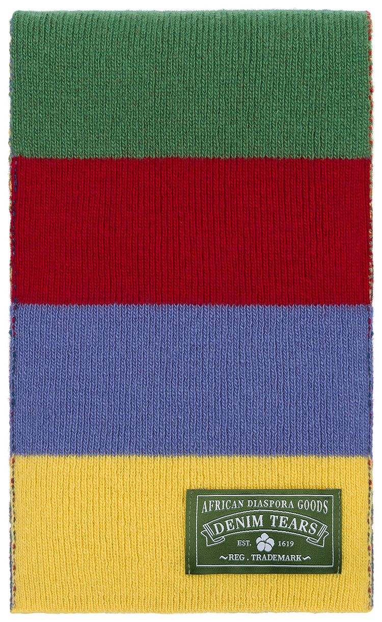 Denim Tears Lizzie Scarf Red