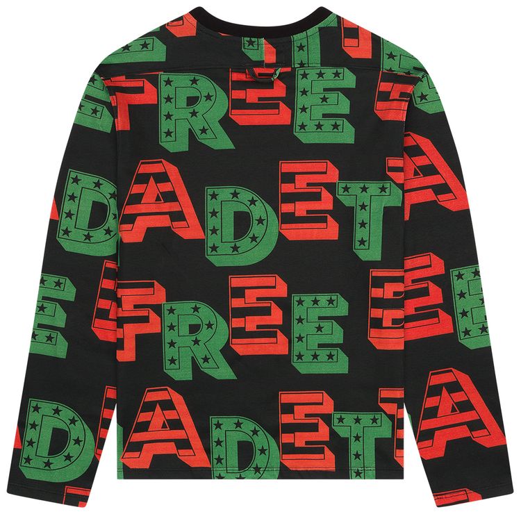 Denim Tears Long Sleeve Free Bernadette Tee Multicolor