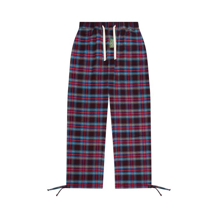 Denim Tears Tartan Pajama Pant Red