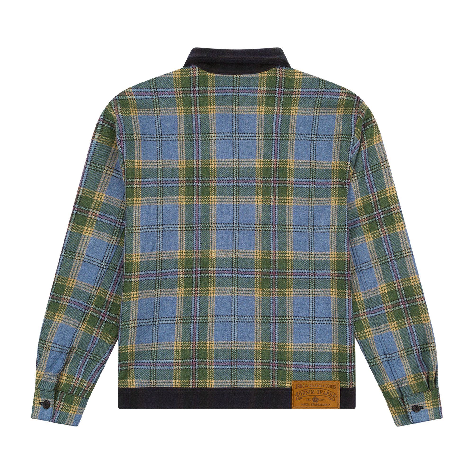 Buy Denim Tears Double Tartan Shirt 'Multicolor' - FW24TWL002 | GOAT