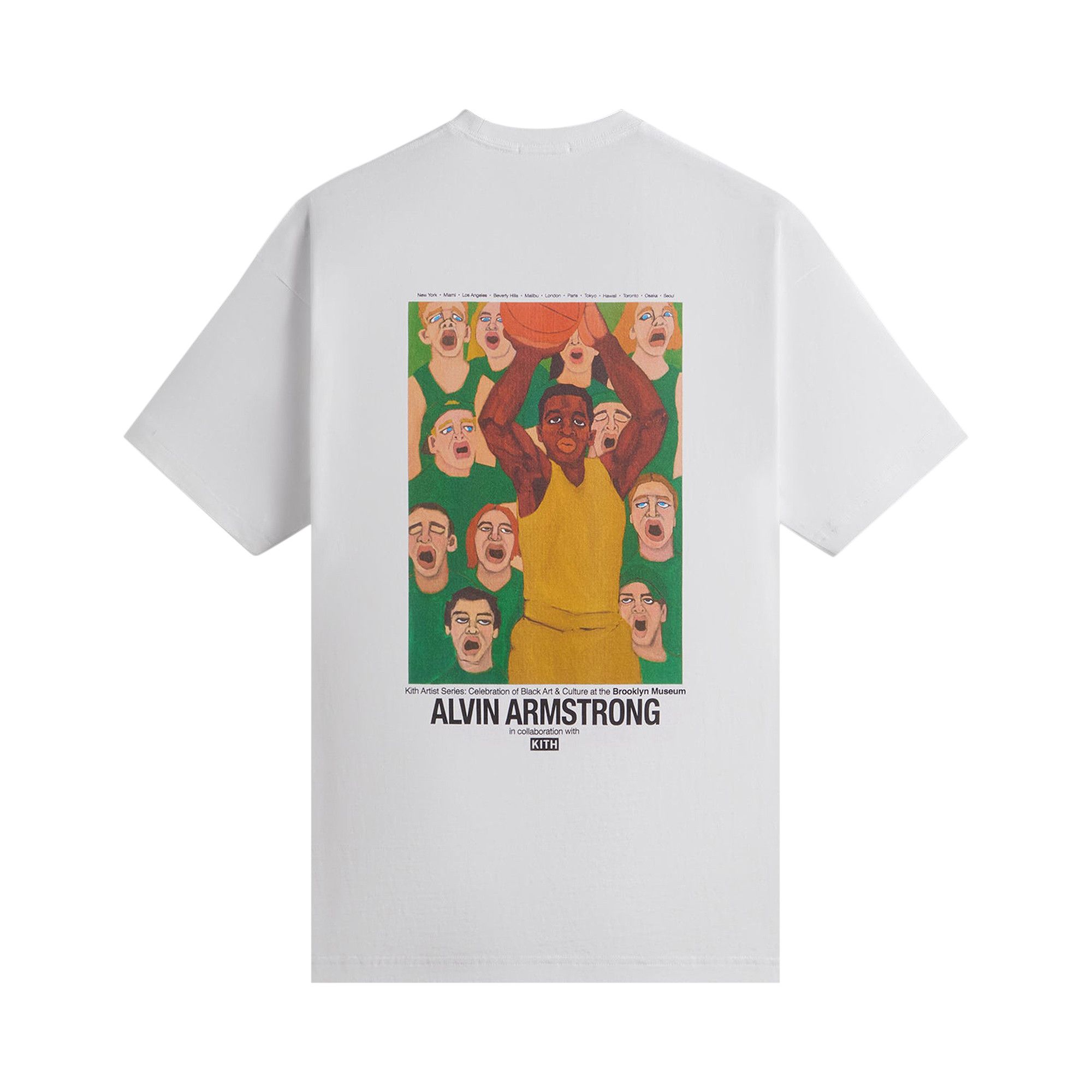 ☆ KITH x Alvin Armstrong Gallery tee コラボTシャツ ☆ Buy Kith For Alvin Armstrong Gallery Tee 'White' - KHM033633