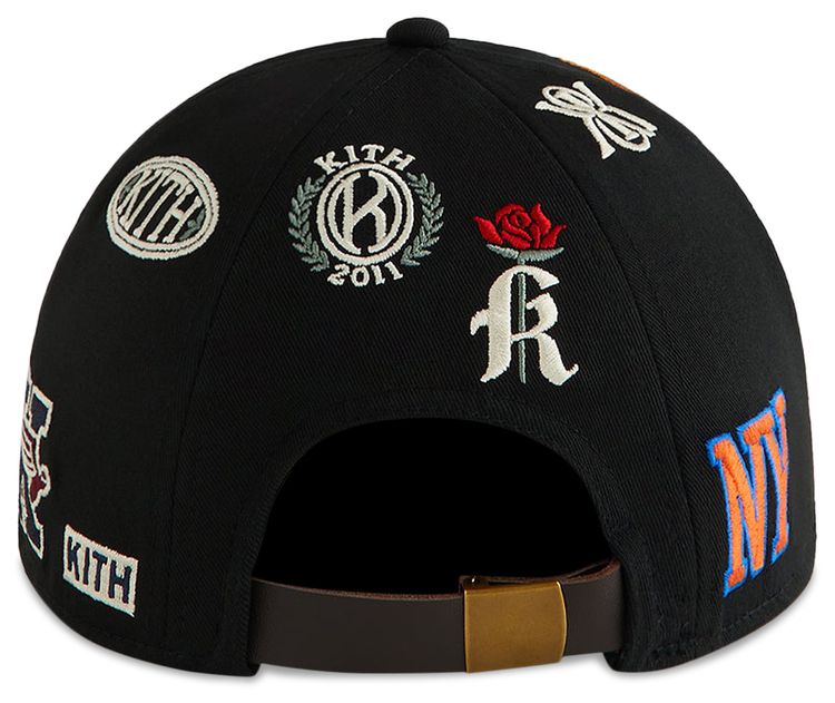 Kith All Over Patch Cricket Cap Black