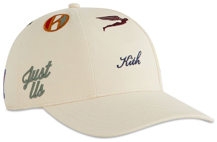 Kith All Over Patch Cricket Cap Sandrift