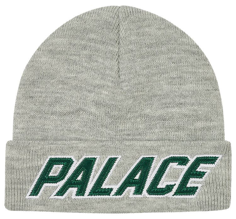 Palace Athlique Team Beanie Grey Marl