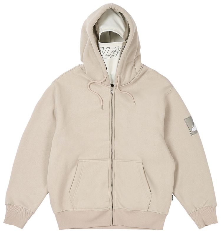 Palace Facemask Thermal Hood Stoney Grey