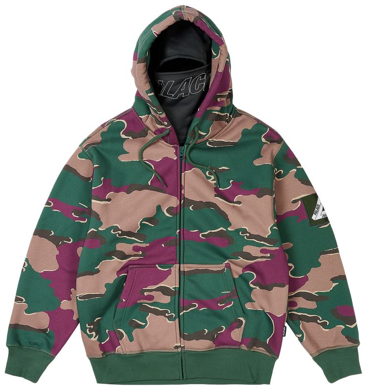Palace Facemask Thermal Hood Camo