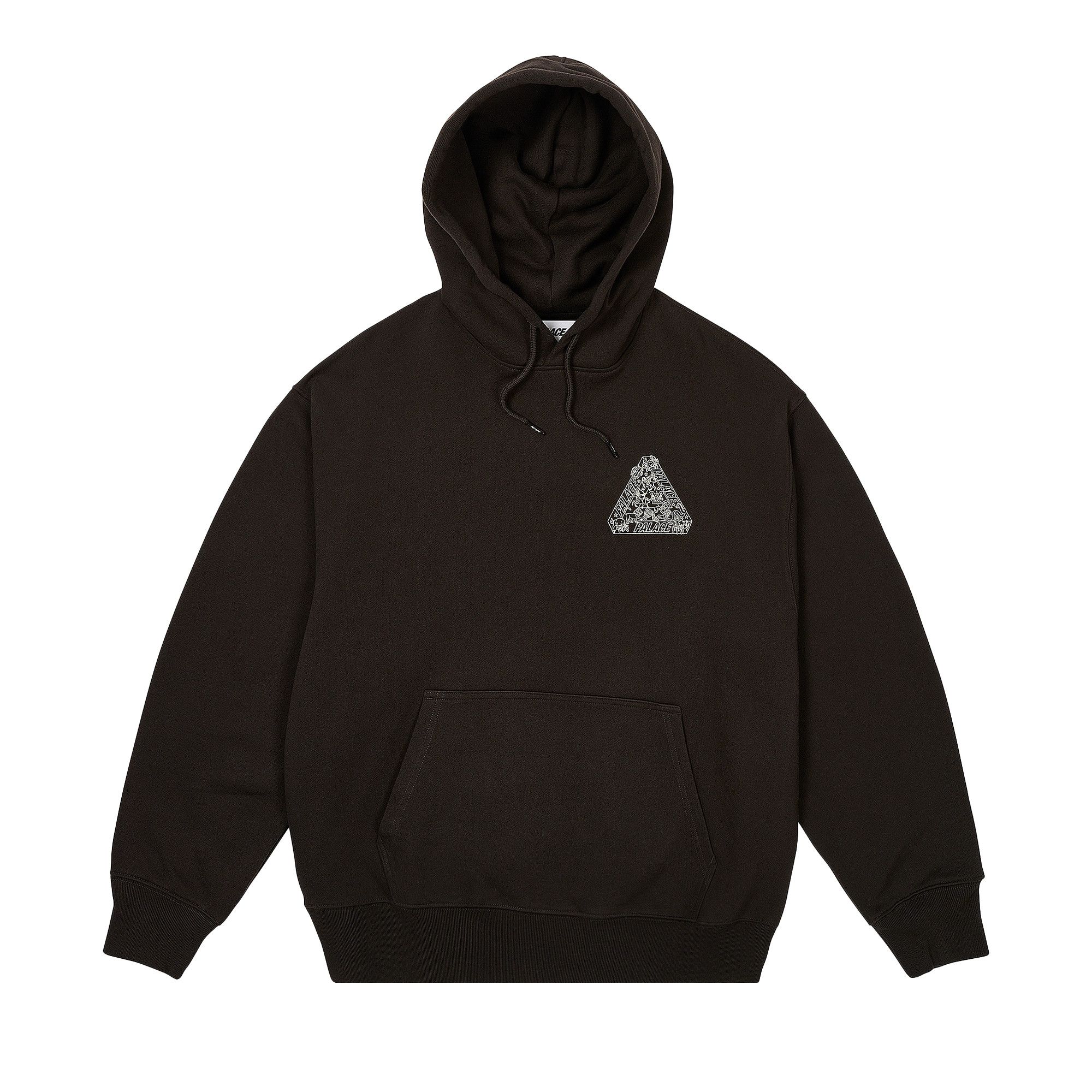 palace TRI-GRAM HOOD BLACK 希少Sサイズ Palace Tri-Ferg Hood Black Men's - FW25 - US