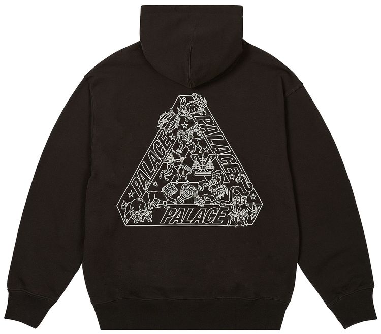 Palace Zodiac Tri Ferg Hood Black