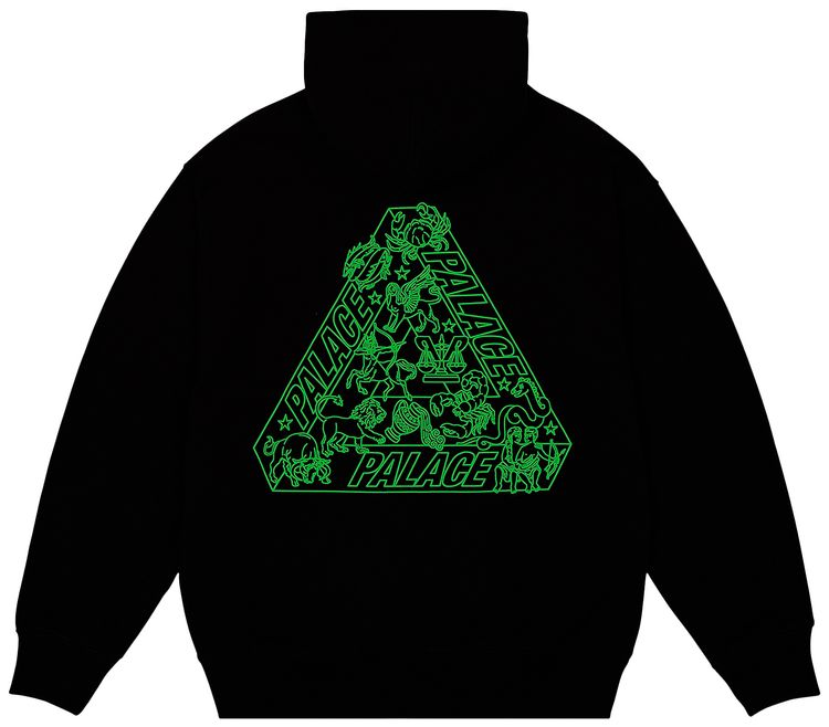 Palace Zodiac Tri Ferg Hood Black