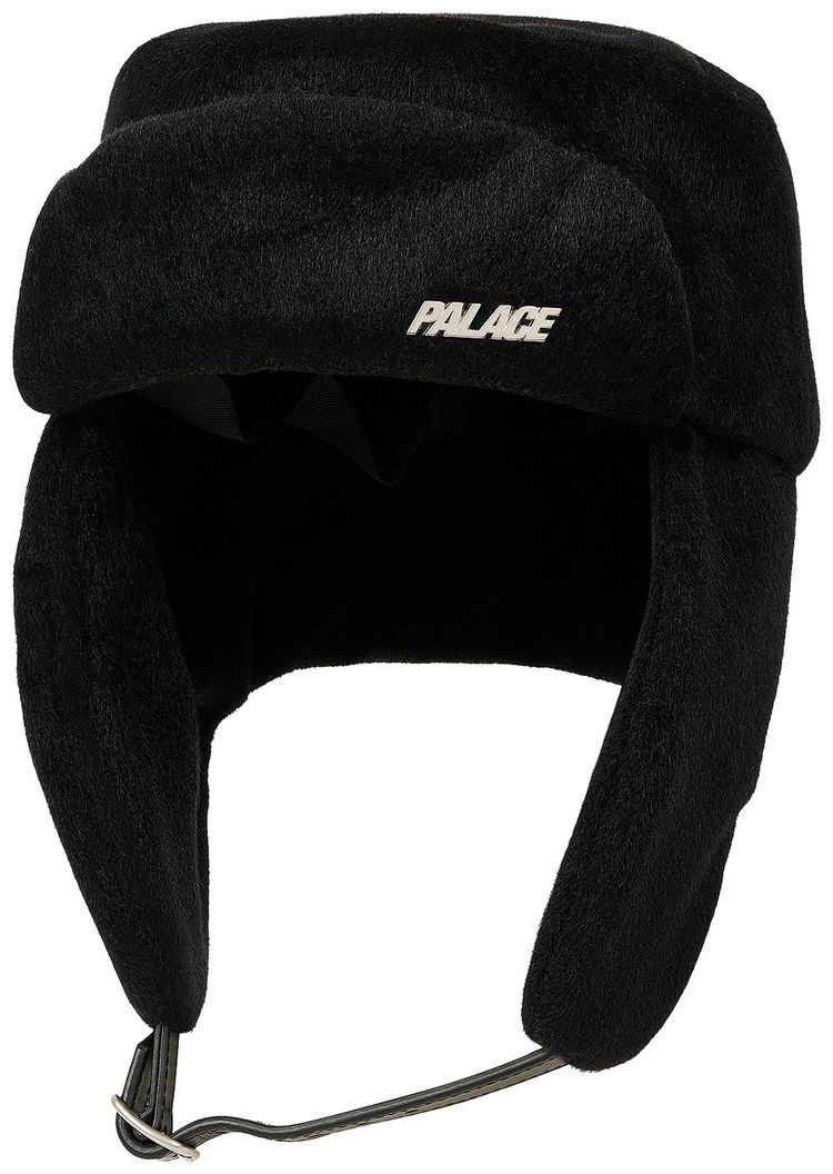 Palace Ushanka Hat Black