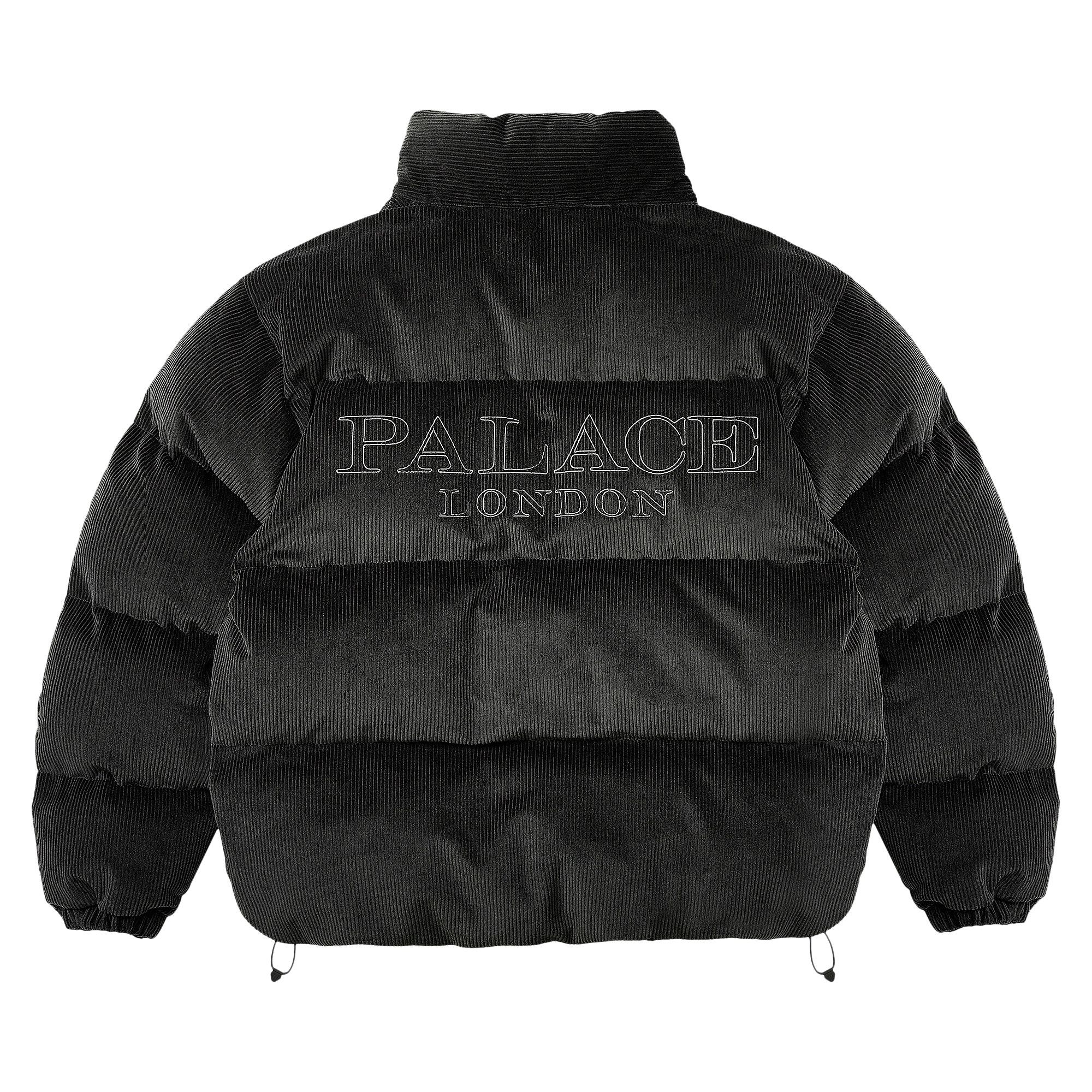 Buy Palace Corduroy Puffa Jacket 'Black' - P28JK002 | GOAT AE Buy Palace Corduroy Puffa Jacket 'Black' - P28JK002 | GOAT AE