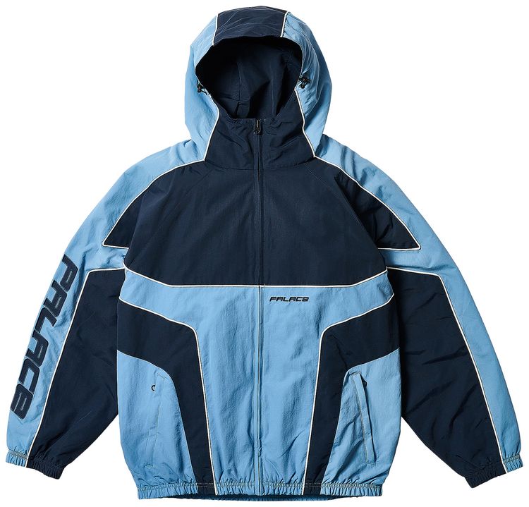 Buy Palace Piped Hooded Shell Jacket 
