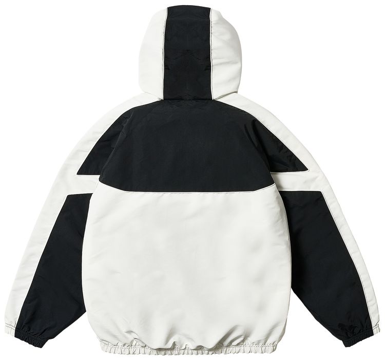 Palace Piped Hooded Shell Jacket Black