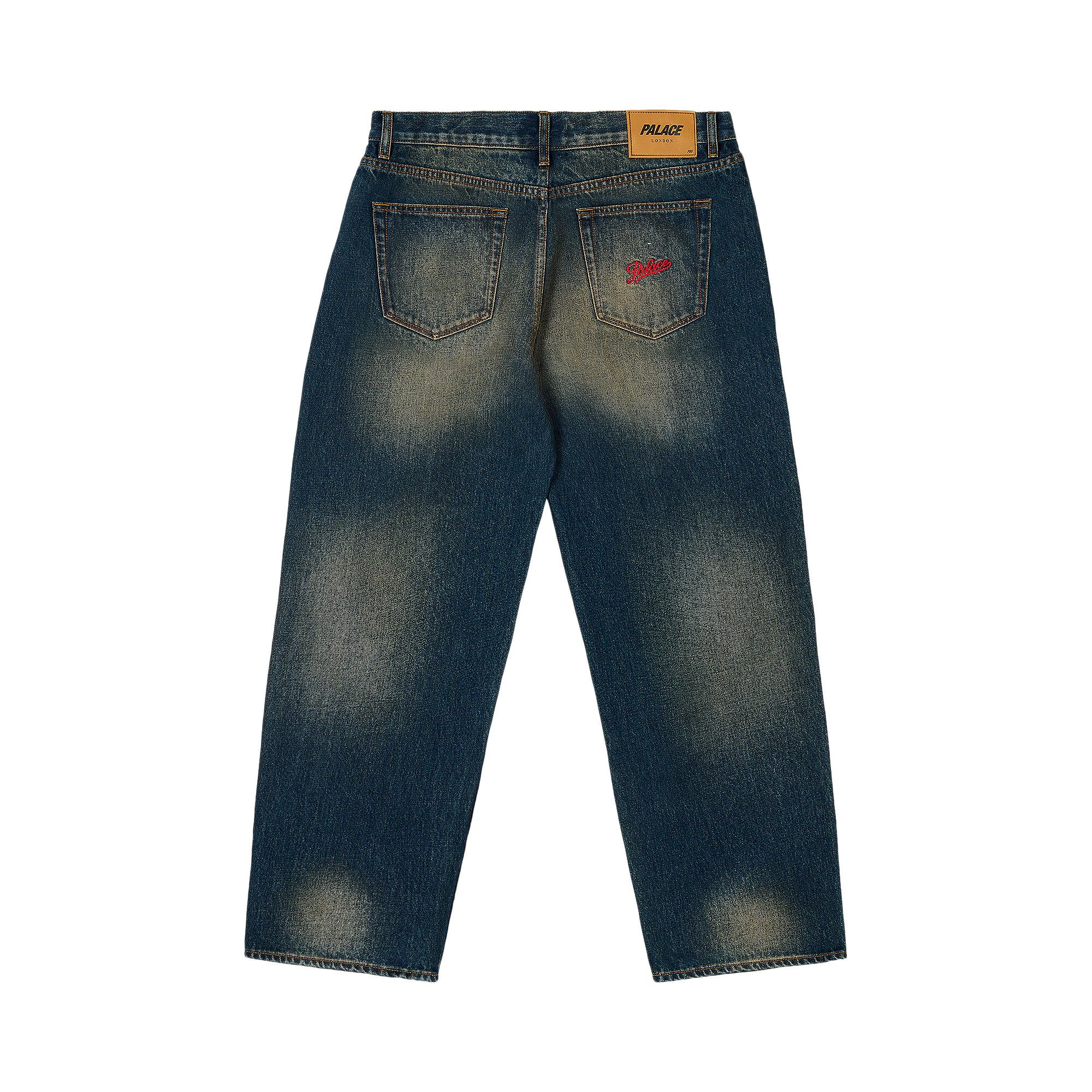 Buy Palace P90 Baggy Jean 'Sand Wash Inidgo' - P28T001 | GOAT