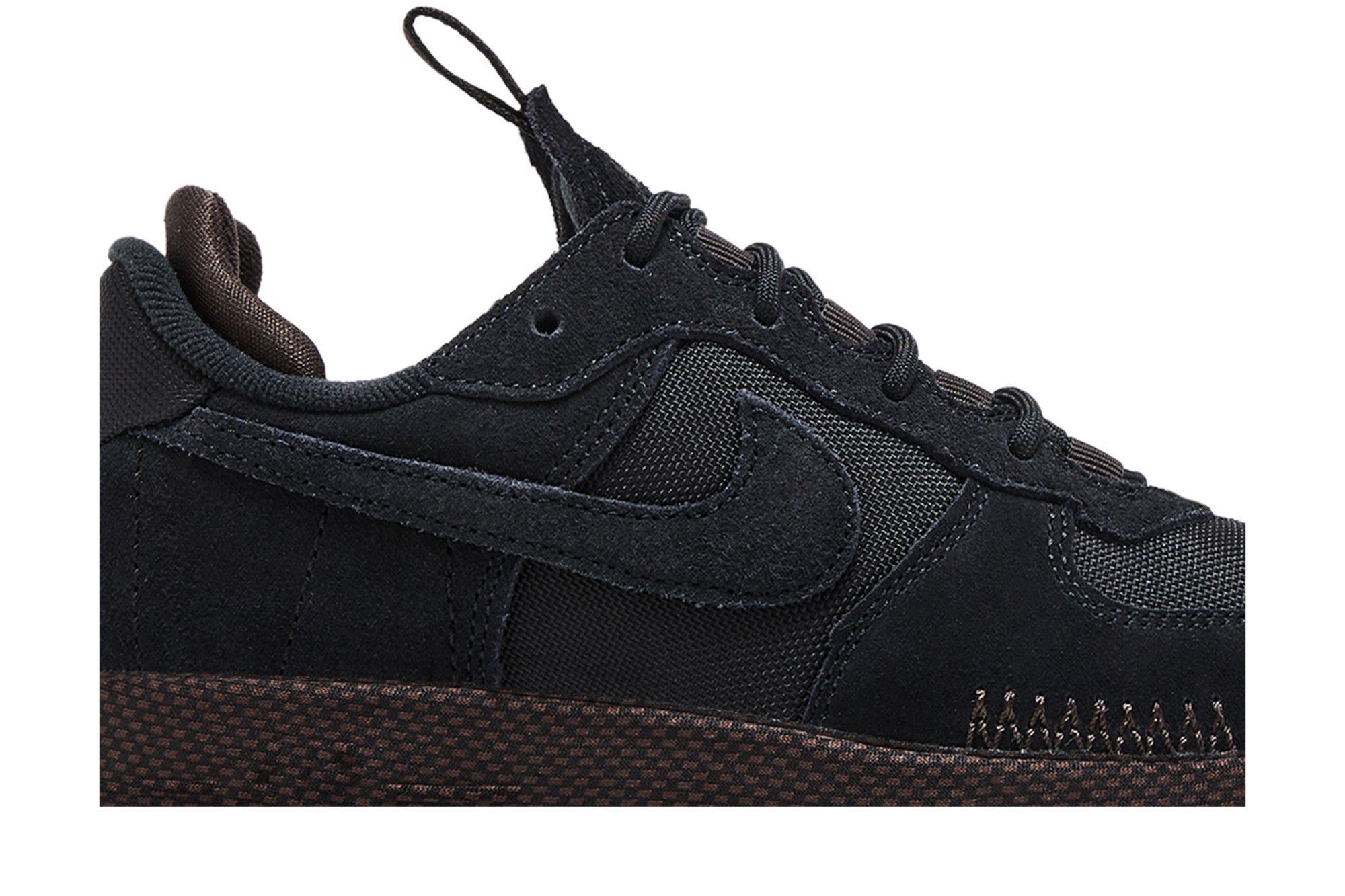 Buy Nike Wmns Air Force 1 Wild 'Black Velvet Brown' - FB2348 001