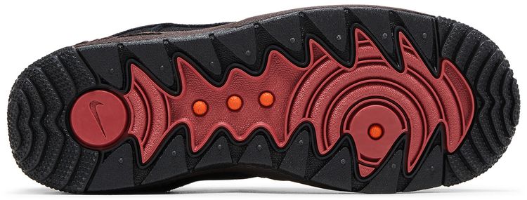 Nike Wmns Air Force 1 Wild Black Velvet Brown