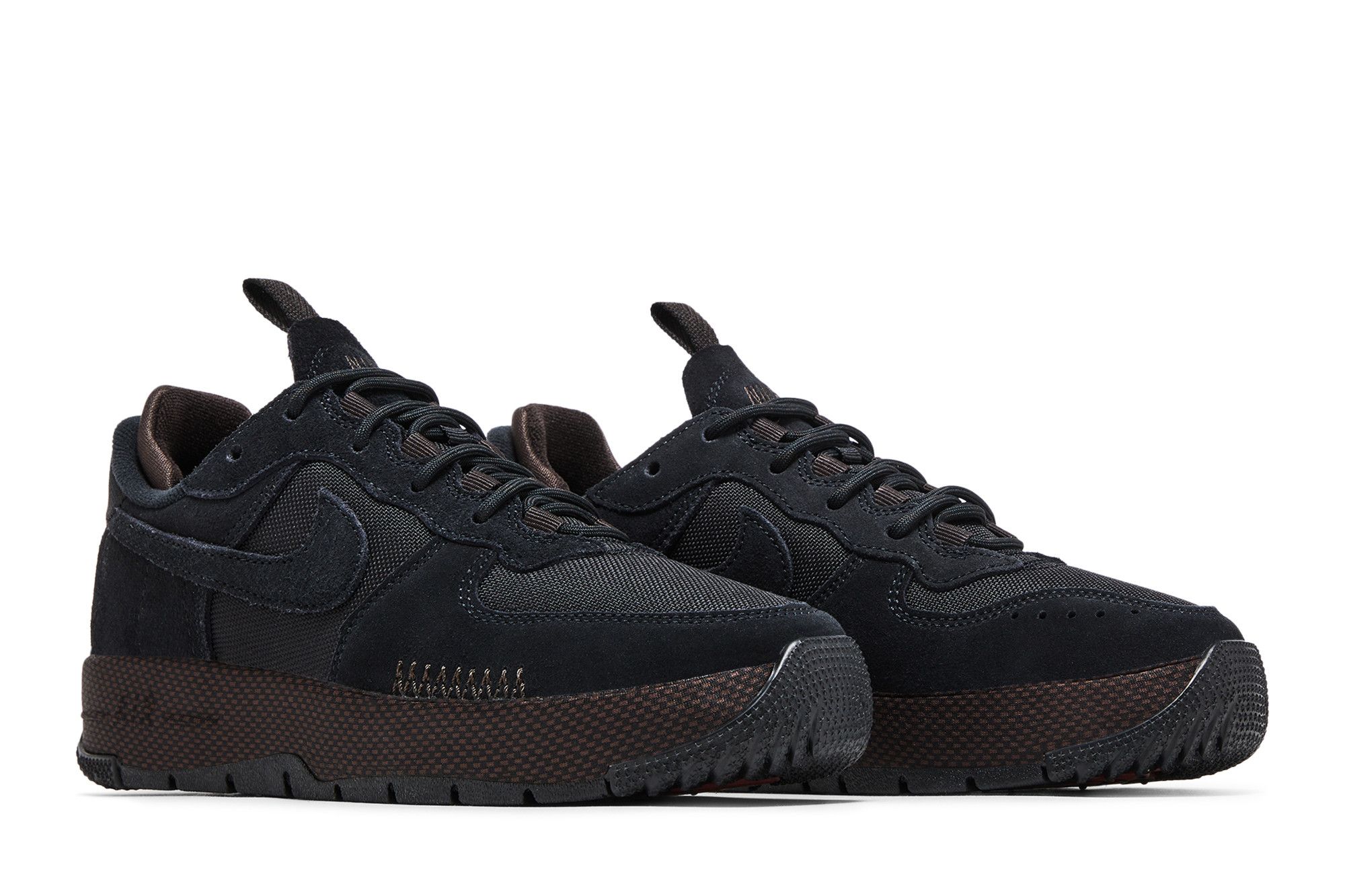 Buy Nike Wmns Air Force 1 Wild 'Black Velvet Brown' - FB2348 001