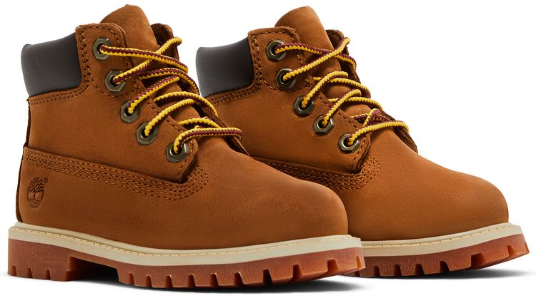 Timberland 6 Inch Premium Boot Toddler Rust