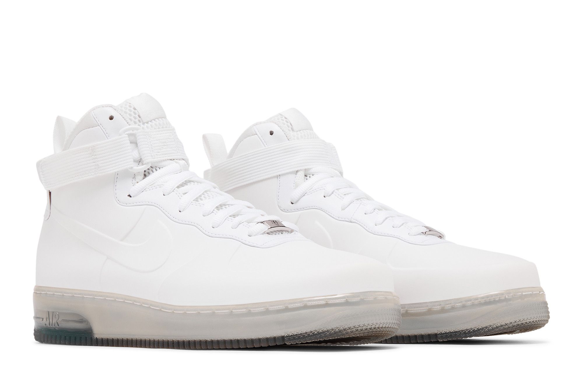 nike air force one foamposite white