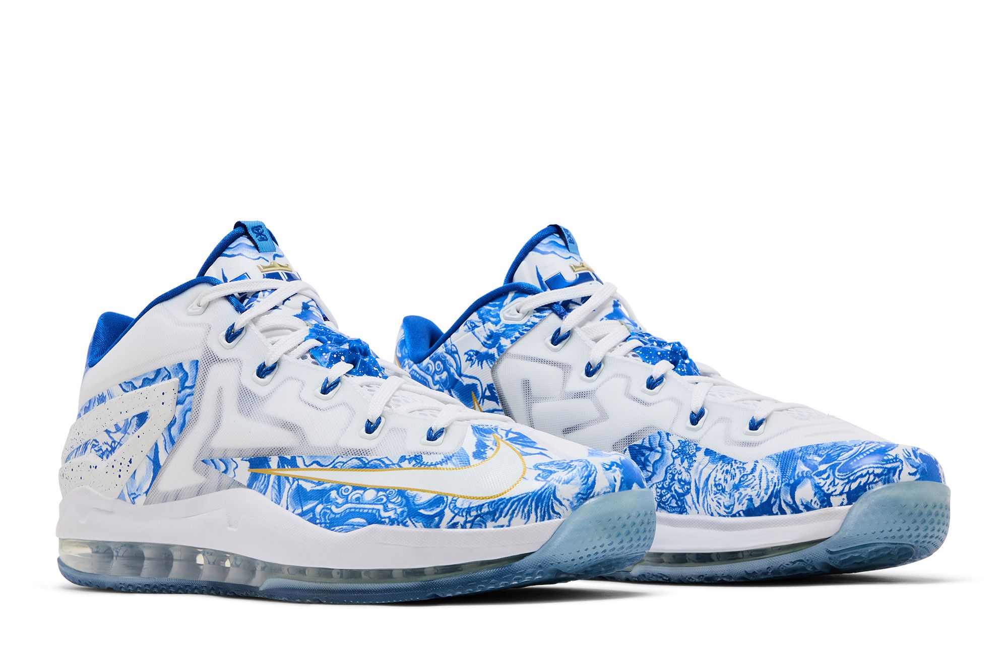 Buy Nike Max LeBron 11 Low Ch Pack 'China' - 683253 144 | GOAT