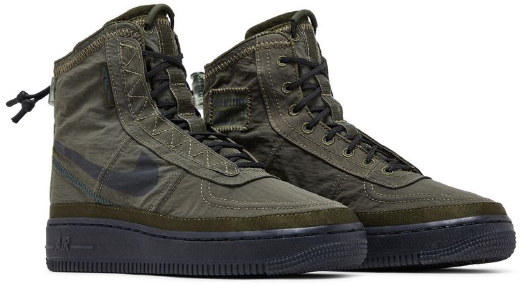 Nike Wmns Air Force 1 High Shell Cargo Khaki
