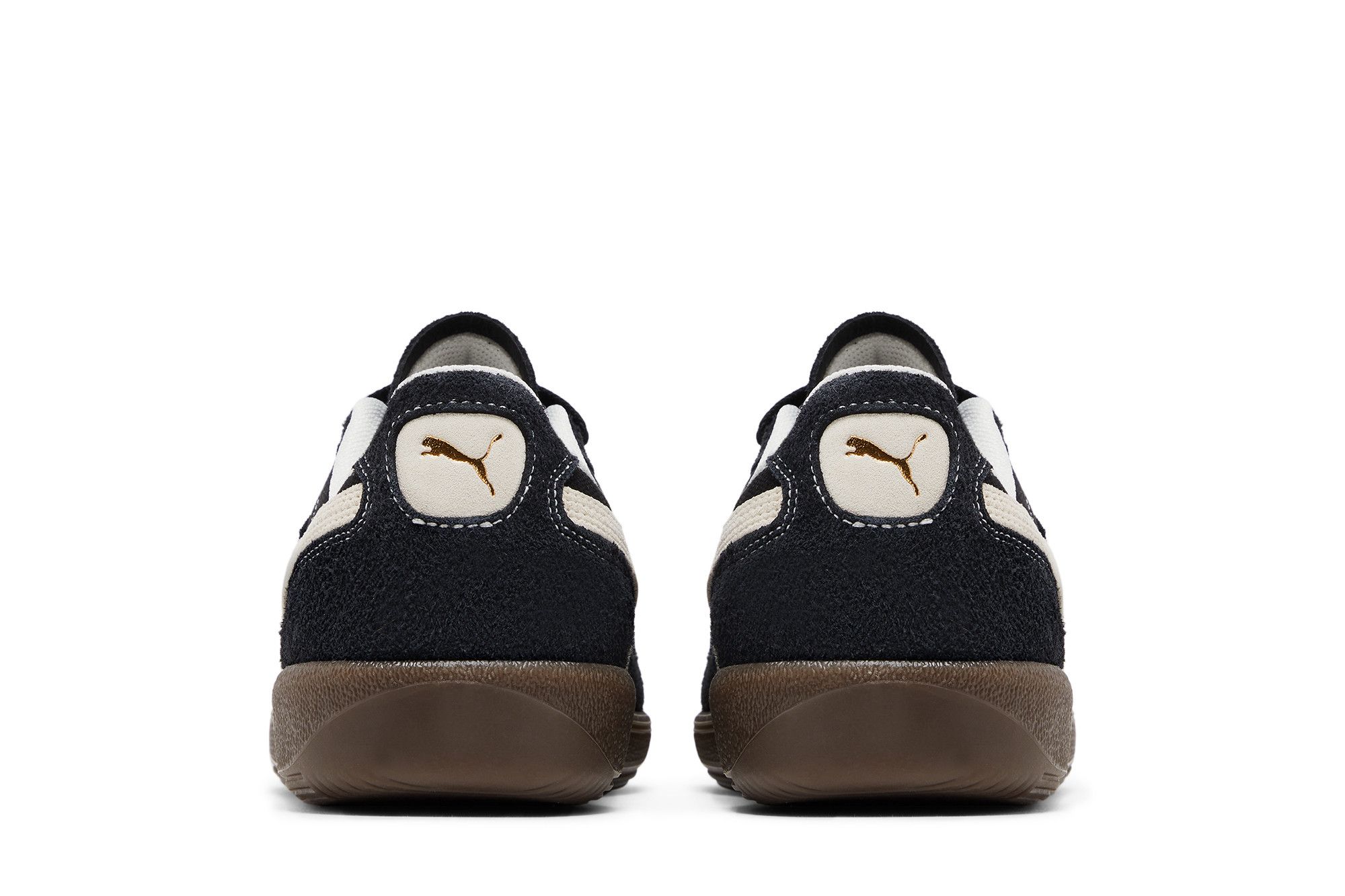 【PUMA】Palermo Vintage★396841-04★PUMA BLACK-FROSTED IVORY Puma Palermo Vintage black Frosted Ivory-Gum men's shoes