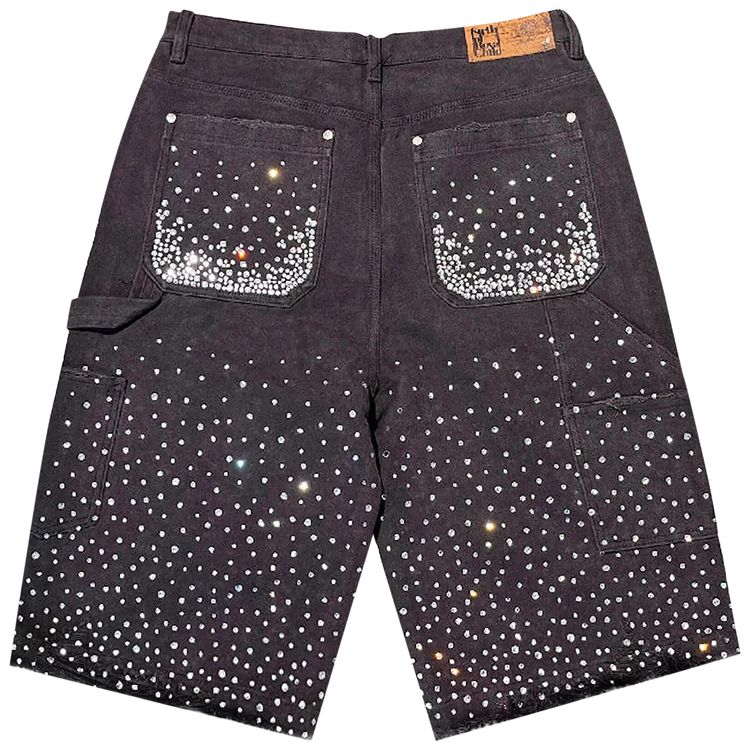 Birth Of Royal Child Redial Diamond Jorts Black
