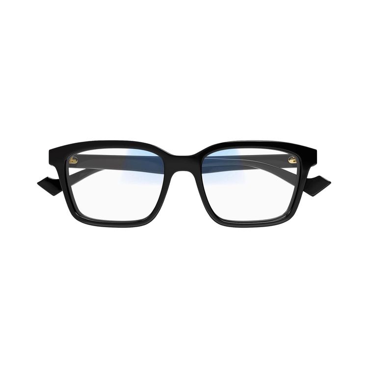 Gucci Square Glasses BlackTransparent