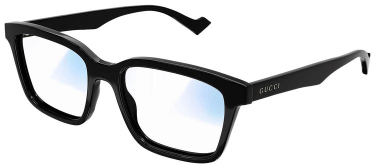 Gucci Square Glasses BlackTransparent